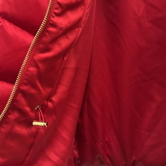 Lauren, Ralph Lauren, red and gold puffy jacket. Size XXS new $350. - Picture 5 of 8